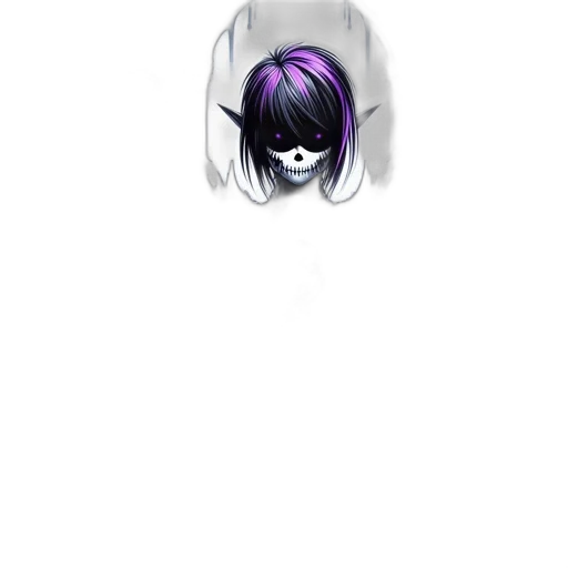 mask, face, robot, hair transparent PNG cut-out