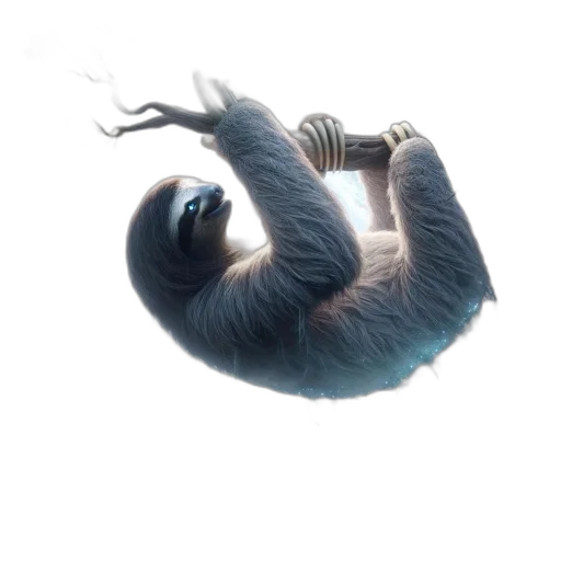 creature, animal, hair, staff transparent PNG cut-out