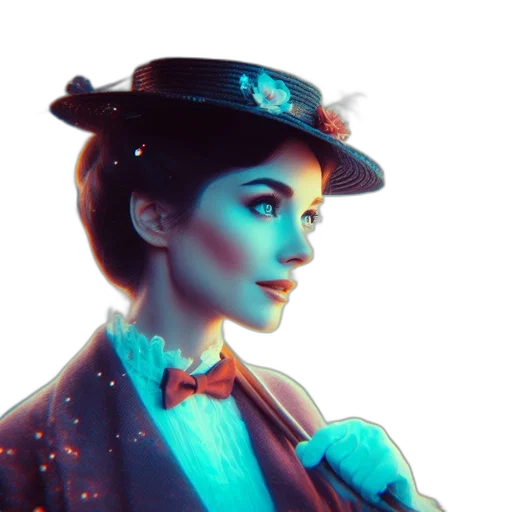 hat, face, staff, crown transparent PNG cut-out