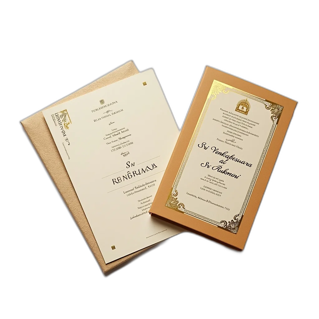 close-up, view, wedding, invitation transparent PNG cut-out