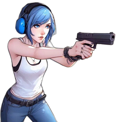 weapon, robot, anime, concept art transparent PNG cut-out