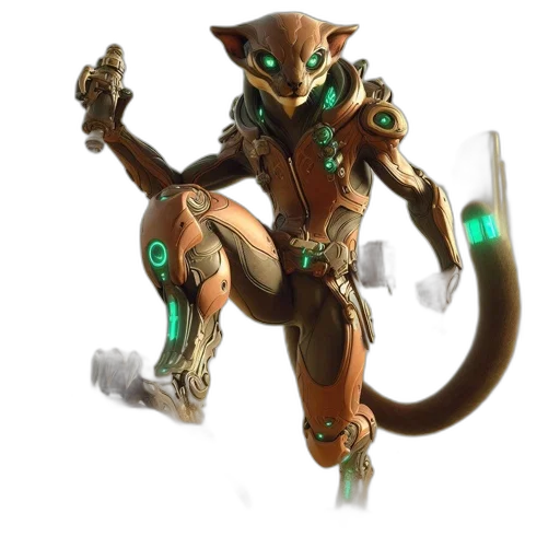 staff, robot, weapon, dragon transparent PNG cut-out