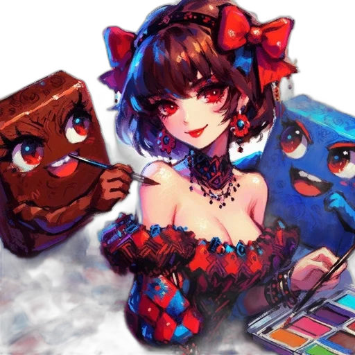 dress, pixel art, anime, fantasy art transparent PNG cut-out