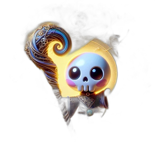 staff, weapon, dragon, creature transparent PNG cut-out