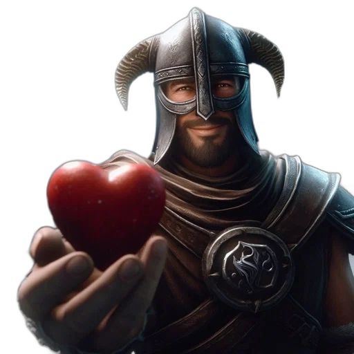 weapon, staff, mask, fantasy art transparent PNG cut-out