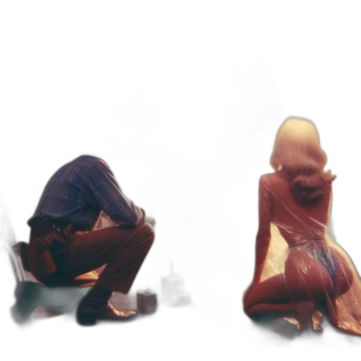 mask, creature, staff, concept art transparent PNG cut-out