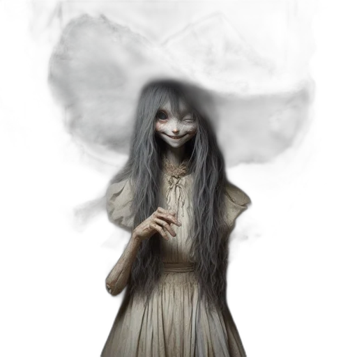 mask, creature, dress, face transparent PNG cut-out