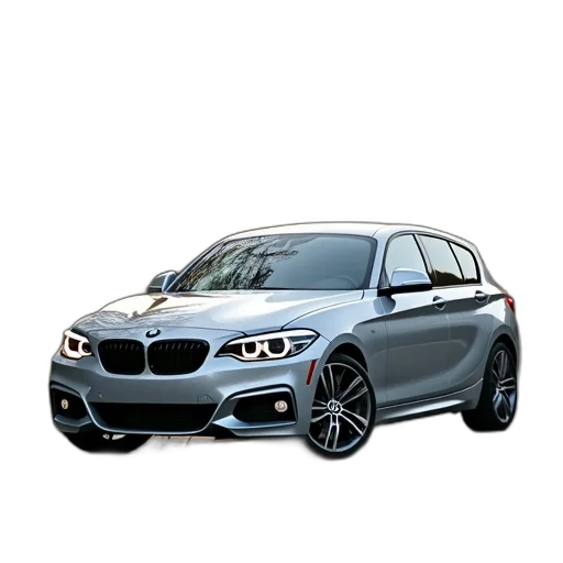 car, 3d render, photorealistic, silver transparent PNG cut-out