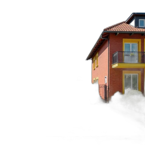 building, 3d render, photorealistic, concept art transparent PNG cut-out