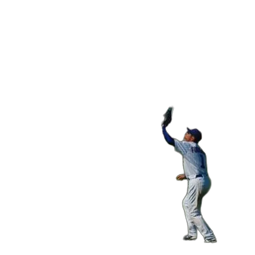 baseball, player, catches, ball transparent PNG cut-out