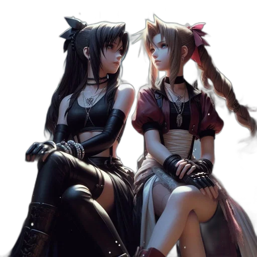 concept art, anime, fantasy art, 3d render transparent PNG cut-out