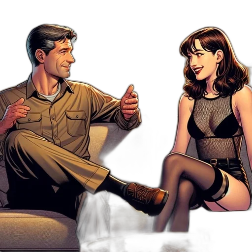 comic book art, concept art, cartoon, fire transparent PNG cut-out