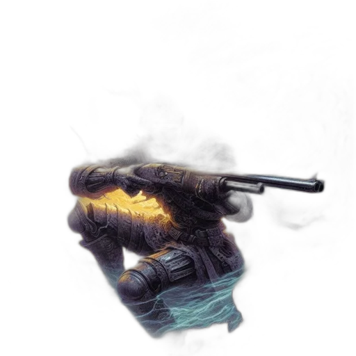 weapon, staff, robot, sword transparent PNG cut-out