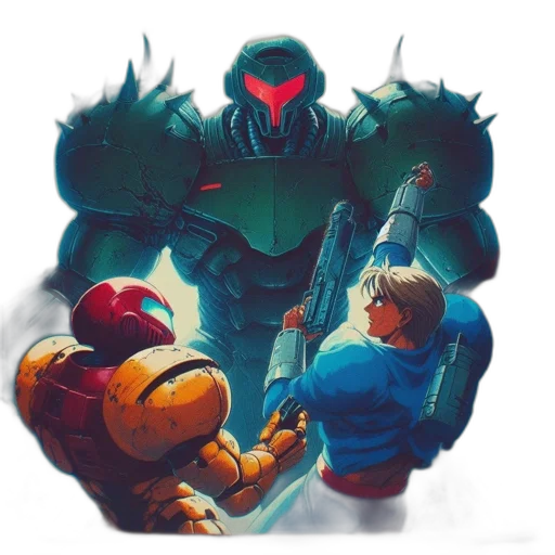robot, weapon, concept art, comic book art transparent PNG cut-out
