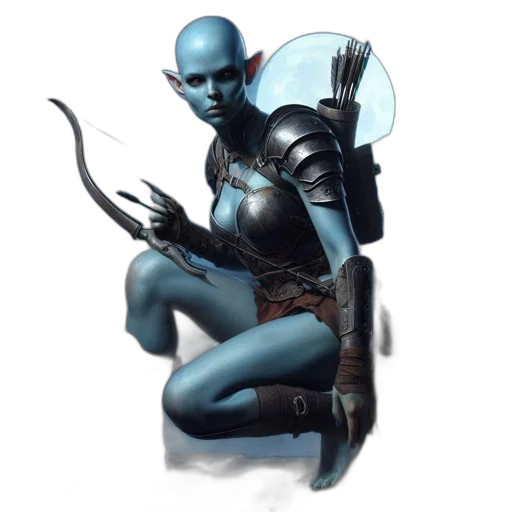 robot, staff, concept art, fantasy art transparent PNG cut-out