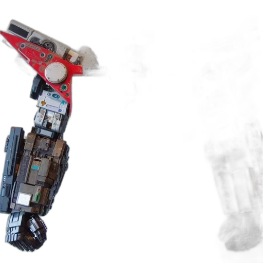 robot, weapon, shoes, concept art transparent PNG cut-out
