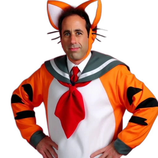 animal, creature, jacket, staff transparent PNG cut-out