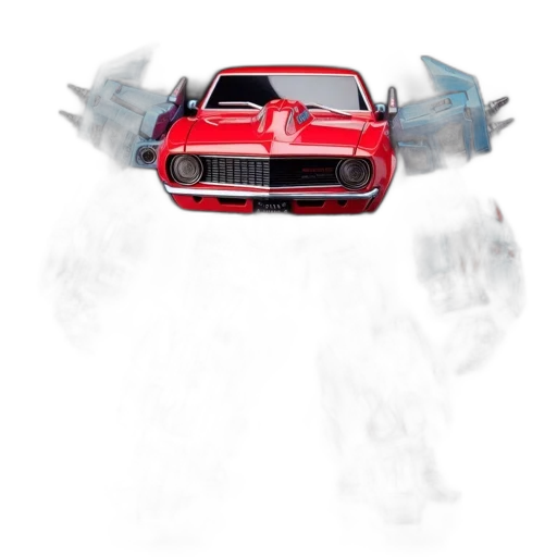 car, weapon, concept art, 3d render transparent PNG cut-out