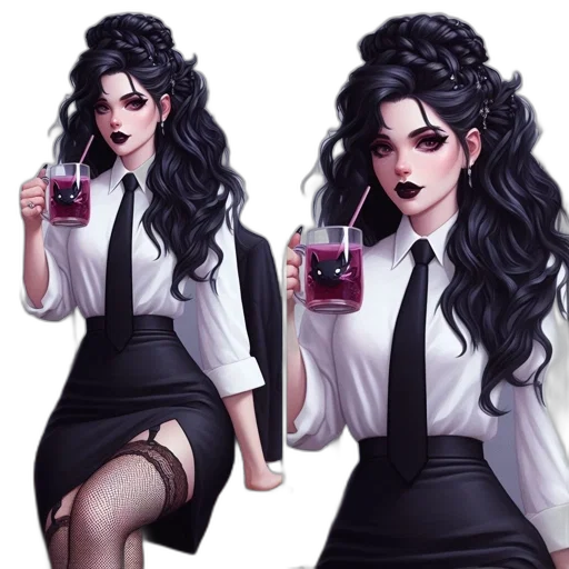 dress, concept art, fantasy art, pixel art transparent PNG cut-out