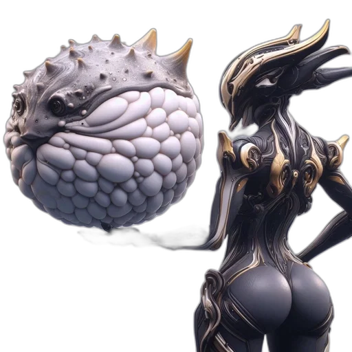 dragon, creature, mask, crown transparent PNG cut-out