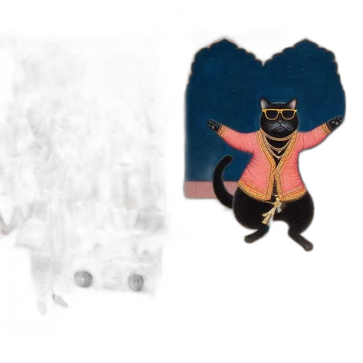 jacket, mask, concept art, 3d render transparent PNG cut-out