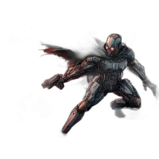 robot, creature, weapon, dragon transparent PNG cut-out