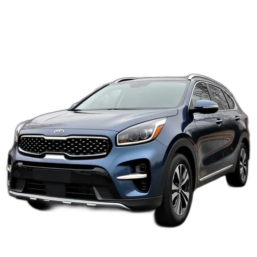 car, 3d render, used, 2019 transparent PNG cut-out