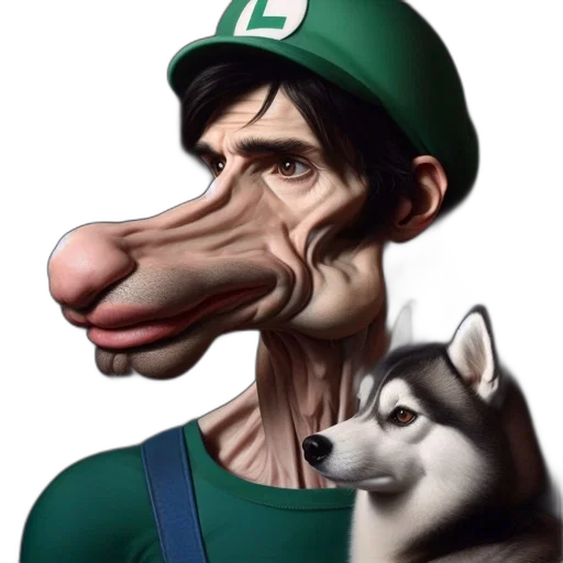 face, animal, mask, creature transparent PNG cut-out
