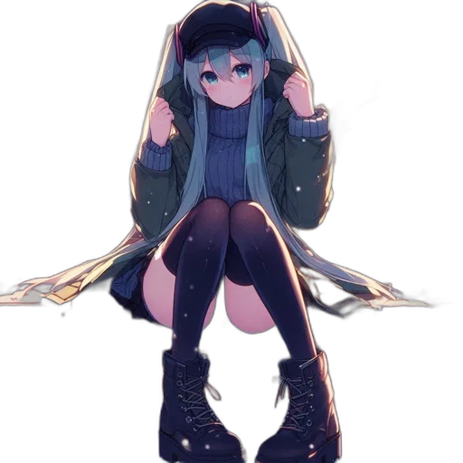 jacket, umbrella, hat, weapon transparent PNG cut-out