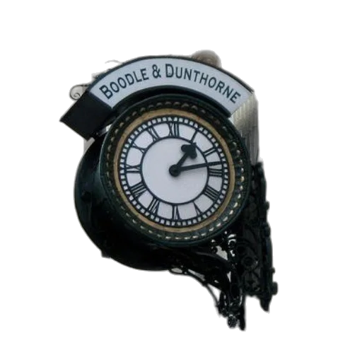 clock, name, boodle, dunthorne transparent PNG cut-out