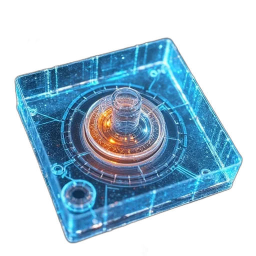 weapon, robot, jewelry, 3d render transparent PNG cut-out