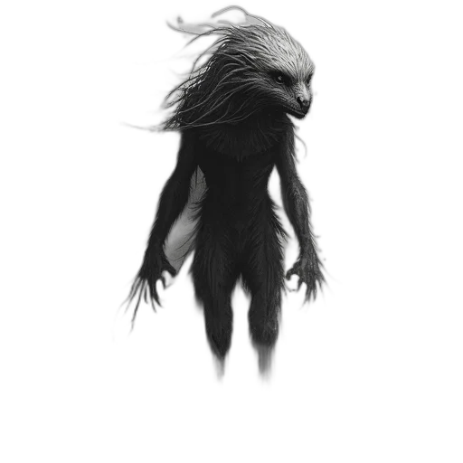 creature, animal, hair, mask transparent PNG cut-out