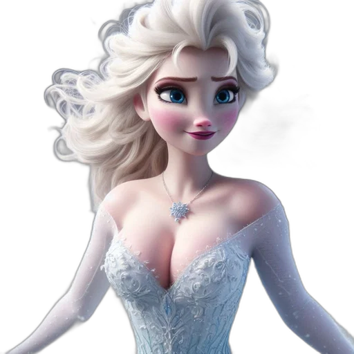 dress, 3d render, concept art, fantasy art transparent PNG cut-out