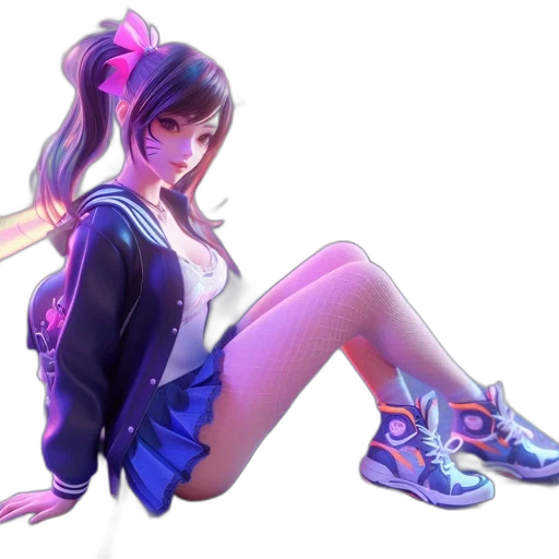 jacket, shoes, concept art, anime transparent PNG cut-out