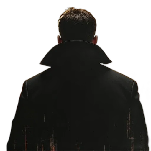 jacket, staff, mask, face transparent PNG cut-out
