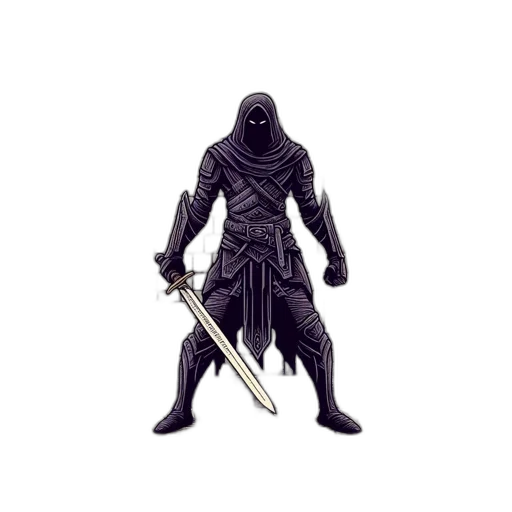 sword, weapon, staff, creature transparent PNG cut-out