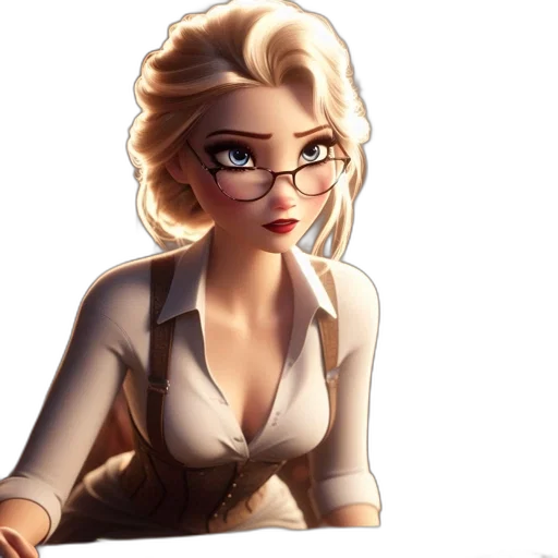 staff, dress, cartoon, concept art transparent PNG cut-out