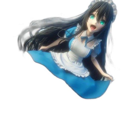 dress, umbrella, creature, weapon transparent PNG cut-out