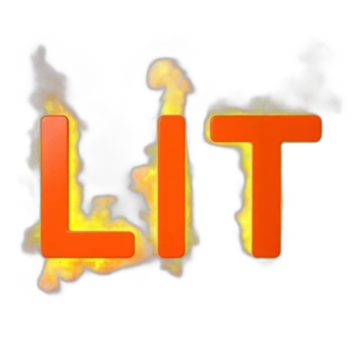 concept art, pixel art, fire, second transparent PNG cut-out