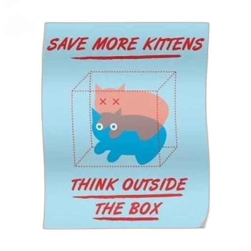 save, more, kittens, think transparent PNG cut-out