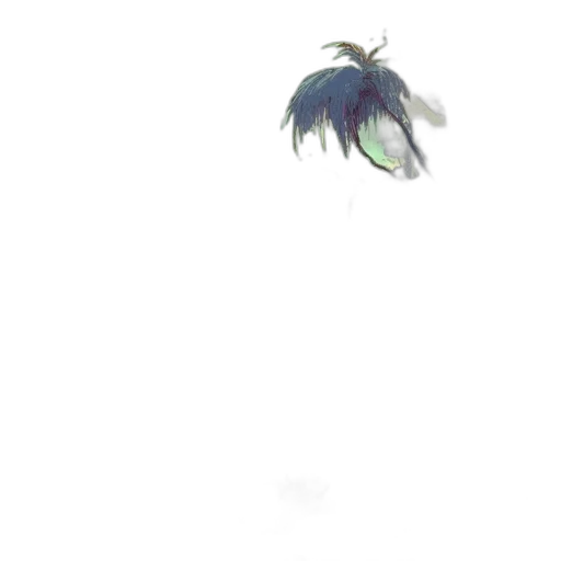 creature, dragon, hair, weapon transparent PNG cut-out