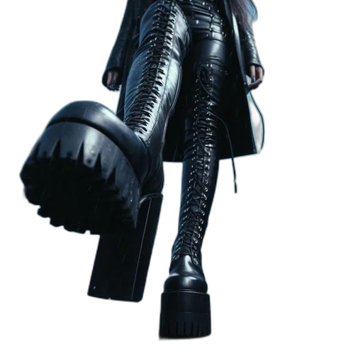 jacket, staff, weapon, dress transparent PNG cut-out