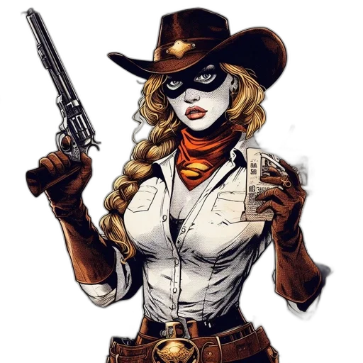 comic book art, cartoon, concept art, fantasy art transparent PNG cut-out