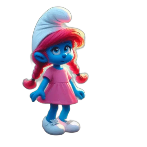 staff, hat, dress, creature transparent PNG cut-out