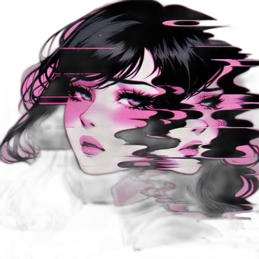 face, hair, mask, creature transparent PNG cut-out