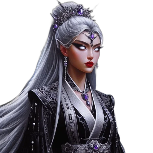 fantasy art, concept art, photorealistic, 3d render transparent PNG cut-out