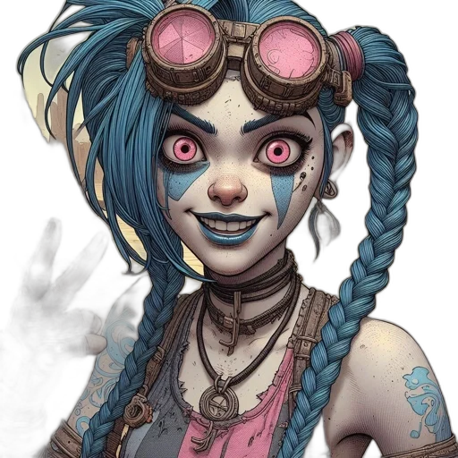 face, mask, concept art, cyberpunk transparent PNG cut-out