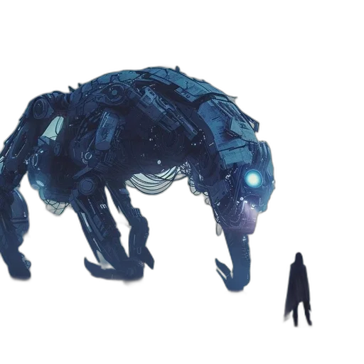 creature, animal, robot, dragon transparent PNG cut-out