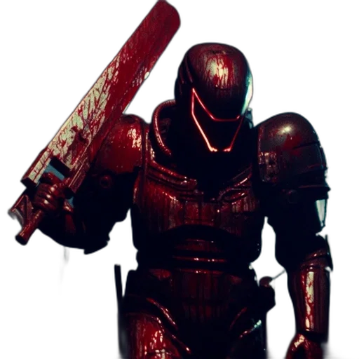 robot, weapon, staff, sword transparent PNG cut-out