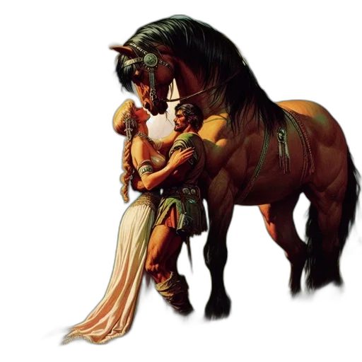fantasy art, concept art, pixel art, comic book art transparent PNG cut-out
